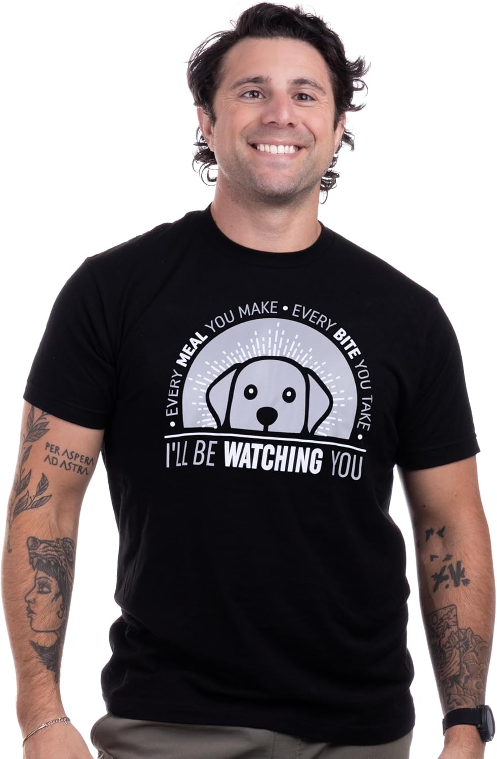 Every Meal You Bake Retro Dog Lover Graphic T-Shirt