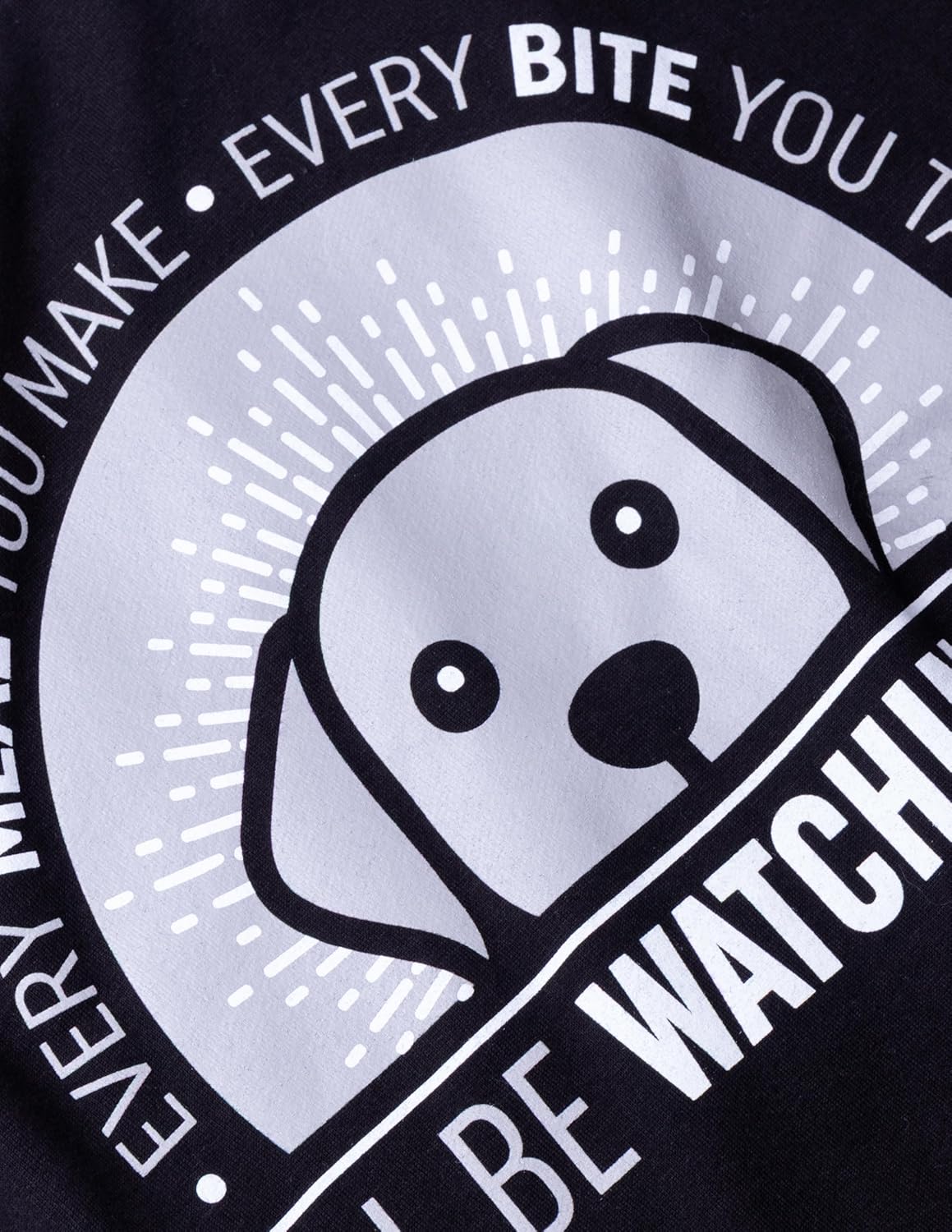 Every Meal You Bake Retro Dog Lover Graphic T-Shirt - Image 5